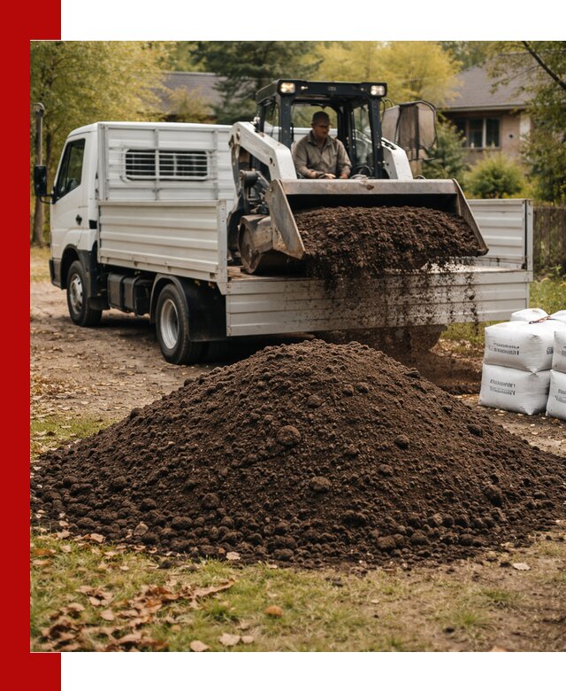 Доставка садовой земли в больших объёмах в Чернушке