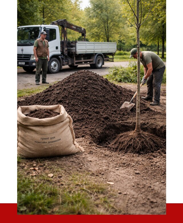 Грунт для посадки деревьев в Чернушке от 1219 р. | ПРОНЕРУДЧрш