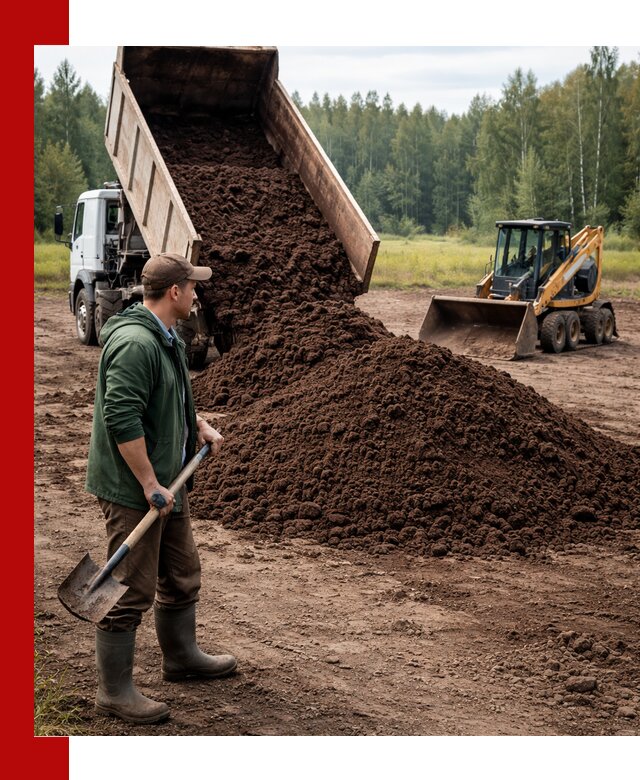 Купить верховой торф с доставкой в Чернушке для садоводства и растений