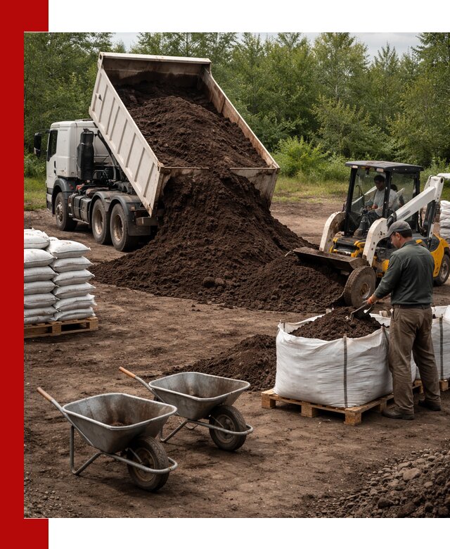 Доставка и продажа торфогрунта в Чернушке оптом и в розницу