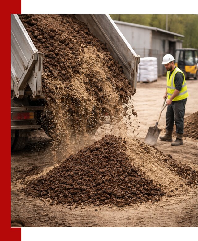 Доставка торфо-песчаной смеси в Чернушке для строительства и озеленения