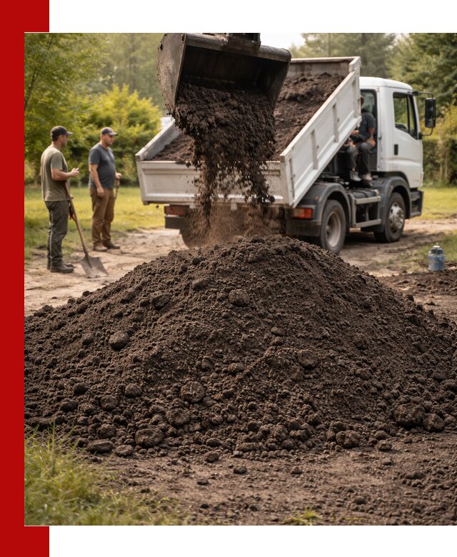 Доставка и продажа чернозема в Чернушке оптом и в розницу