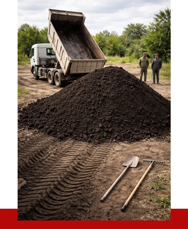 Купить чернозем навалом в Чернушке от 1219 р. за куб | ПРОНЕРУДЧрш