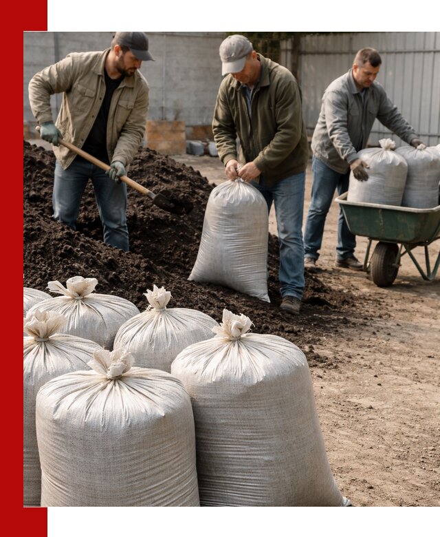 Купить чернозем в мешках с доставкой в Чернушке