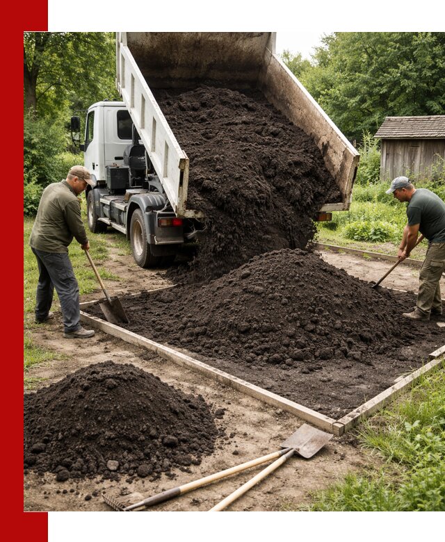 Купить чистый чернозем для огорода с доставкой в Чернушке