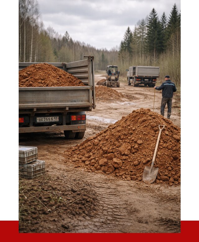 Глина и суглинки в Чернушке от 4570 р. за куб | ПРОНЕРУДЧрш