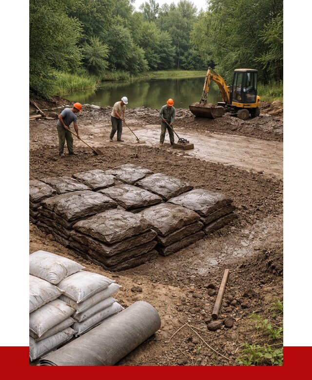 Купить глину для пруда в Чернушке от 4570 р. с доставкой | ПРОНЕРУДЧрш