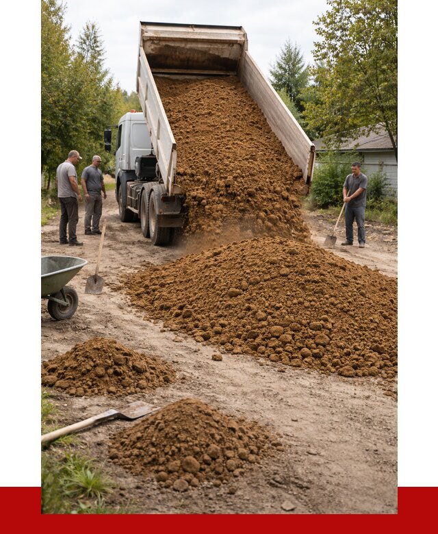 Купить суглинок с доставкой в Чернушке от 2539 р. за куб | ПРОНЕРУДЧрш