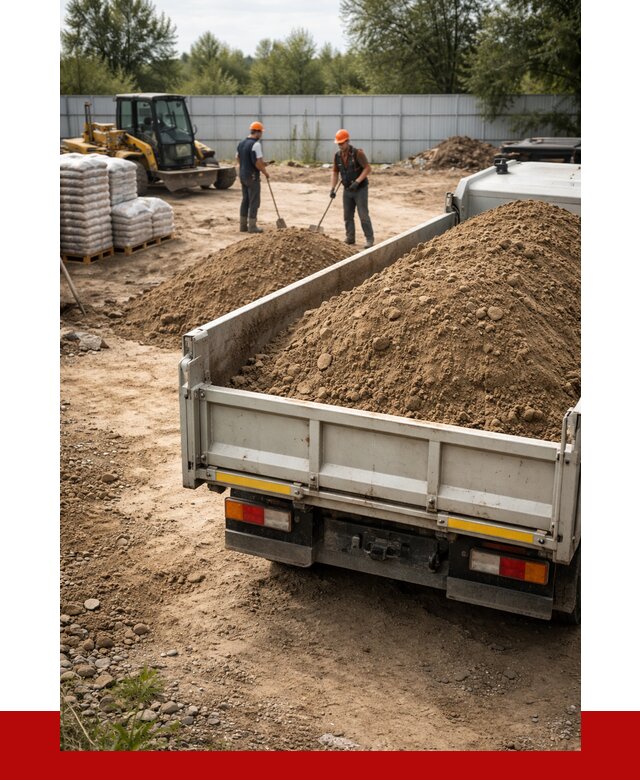 Супесь с доставкой в Чернушке от 2488 р. за куб | ПРОНЕРУДЧрш