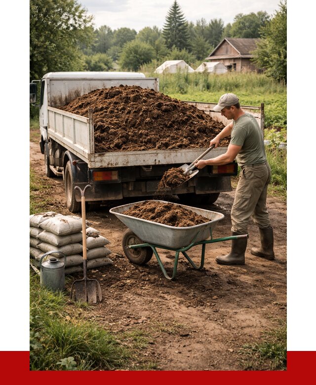 Купить коровий навоз с доставкой в Чернушке от 1828 р. | ПРОНЕРУДЧрш