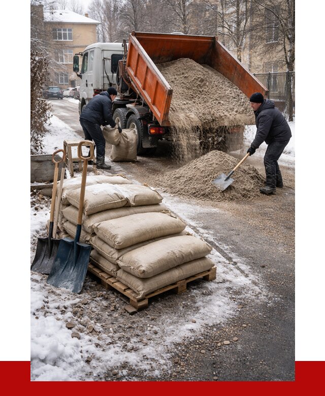Противогололедные материалы оптом в Чернушке от 4266 р. | ПРОНЕРУДЧрш