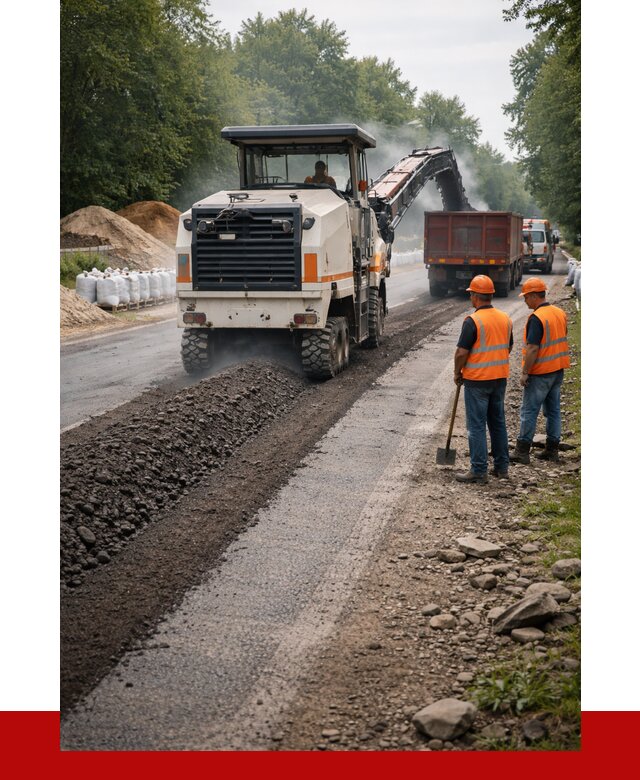 Фрезерованный асфальт в Чернушке от 2234 р./куб. | ПРОНЕРУДЧрш