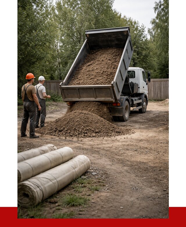 Доставка сыпучих материалов самосвалом в Чернушку от 4266 р. | ПРОНЕРУДЧрш