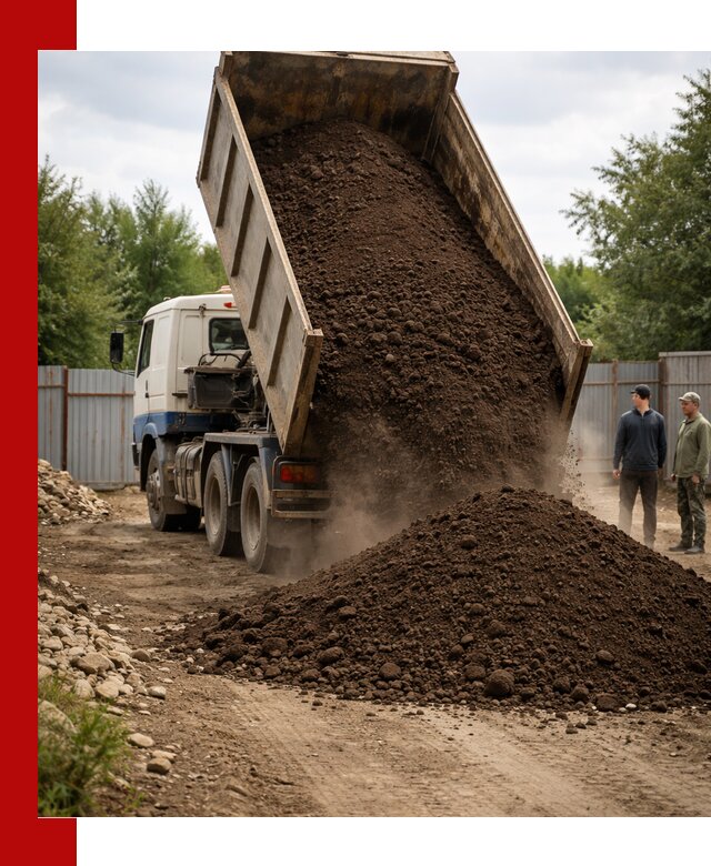 Доставка самосвалом 10 кубов в Чернушке быстро и надёжно