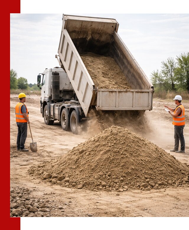 Доставка самосвалом 15 кубов в Чернушке за город и по городу