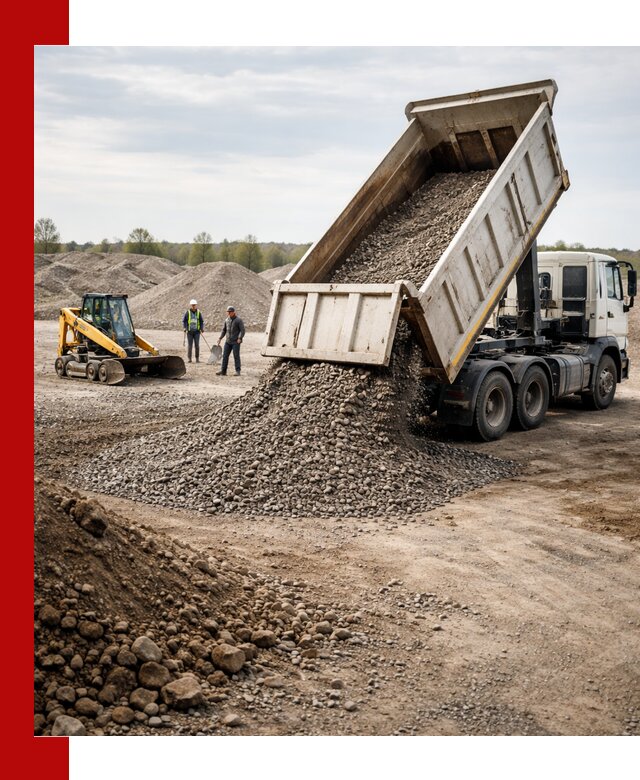 Доставка самосвалом 25 м³ в Чернушке быстро и надежно