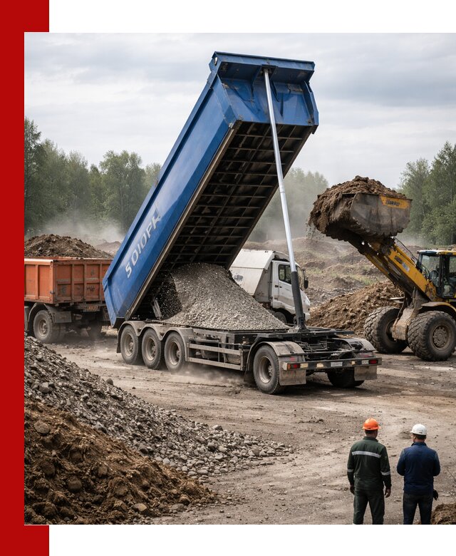 Аренда тонар 40 тонн в Чернушке с доставкой материалов