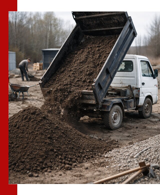 Аренда минисамосвала в Чернушке для доставки сыпучих материалов