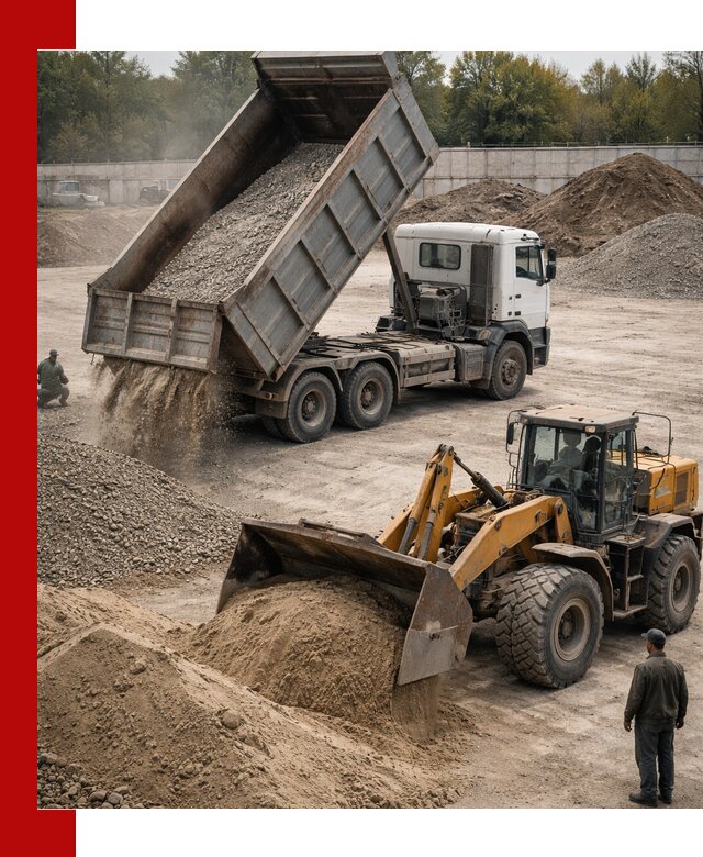 Перевозка сыпучих грузов самосвалами и бортовыми в Чернушке