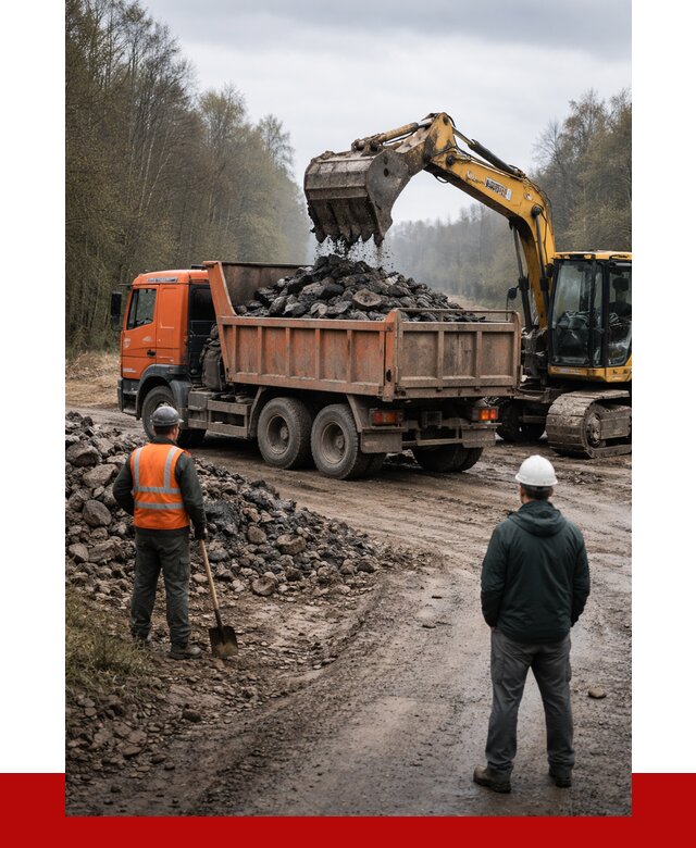 Вывоз асфальта в Чернушке от 4570 р. самосвалом ПРОНЕРУДЧрш
