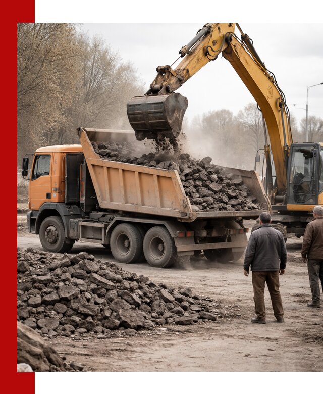 Вывоз асфальта и асфальтового покрытия в Чернушке
