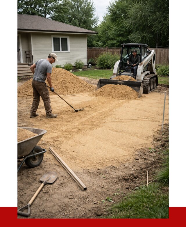 Отсыпка участка песком в Чернушке, от 2539 р., ПРОНЕРУДЧрш