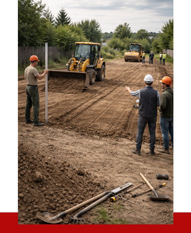 Планировка участка грунтом в Чернушке от 4570 р ПРОНЕРУДЧрш